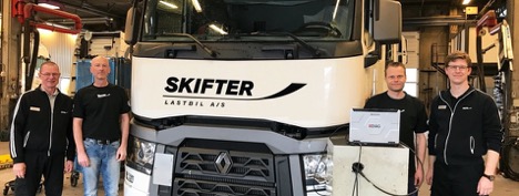 Danske Renault Trucks-mekanikere blev nordiske mestre
