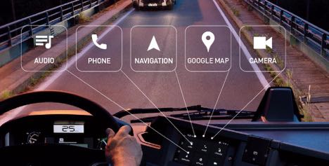 Franske lastbiler fr nyt navigationssystem med tilbehr