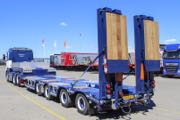 Vognmand i Mnsted kan tage maskinerne med p ny fire-akslet trailer