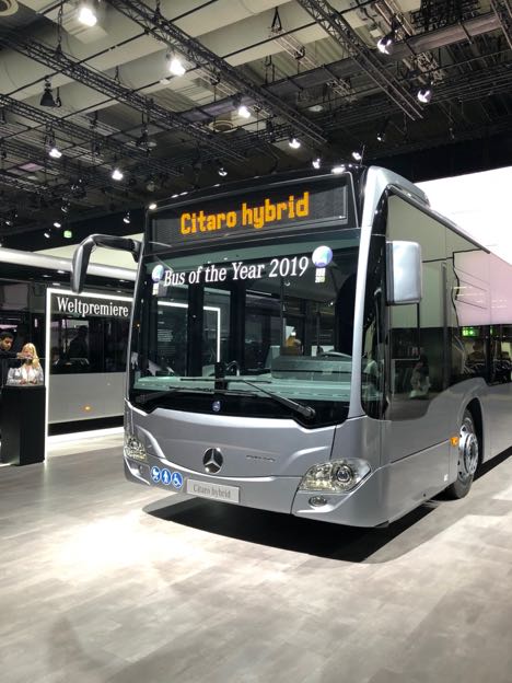 Hybridbus fra Mercedes-Benz blev rets bus