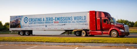 Amerikansk lastbilproducenter med hollandske forbindelser tester brint-lastbiler