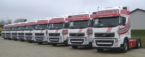 Toftlund-vognmand får ti nye Volvoer leveret