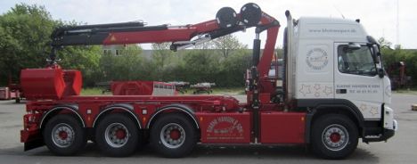 Gilleleje-vognmand tager lastbil med tridem-bogie i brug 