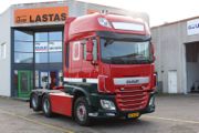 Fjerritslev-vognmand daffer derudad i en ny DAF XF
