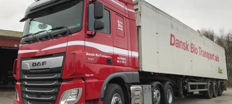 Dansk BioTransport i Holstebro daffer derudad