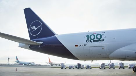 Tysk luftfartselskab fragter gods med CO2-neutralt brndstof