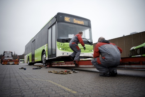 De frste kinesiske el-busser er kommet til Odense