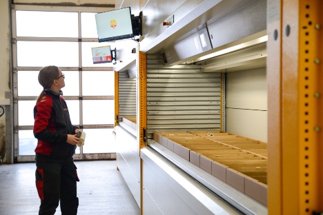 Lagerautomater har forandret arbejdsgangen lagerhotel