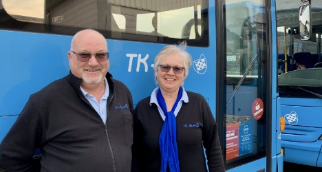 Bus-vognmand i Viborg er glad for at have rutekrsel