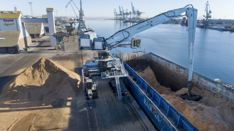 Havnen i Aarhus når ny rekord i godsomsætningen