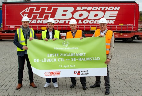 Kombi-forbindelse forbinder Lübeck med Halmstad