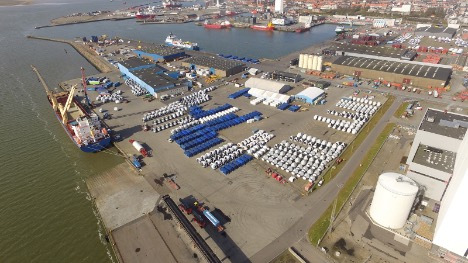 Shippingvirksomhed i Esbjerg skal håndtere vindmølledele for stor dansk producent