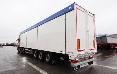 Trailere med gående gulv skal bruges til bulk-transporter