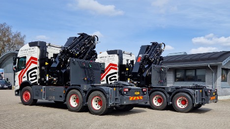 Stlvirksomhed i Grdstrup fik svensk stl med hjul, motorer og kraner