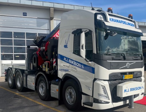 Lastbil med kran skal bruges til kraner