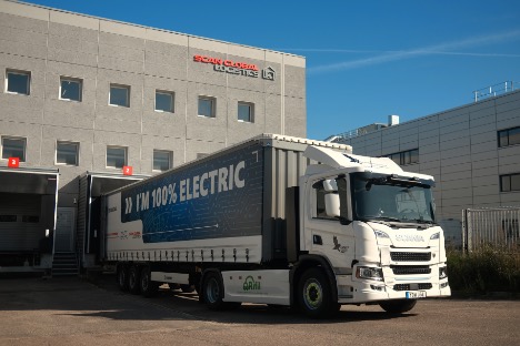 Transportkøber og transportleverandør samarbejder om elektrisk transportløsning mellem Sverige og Danmark