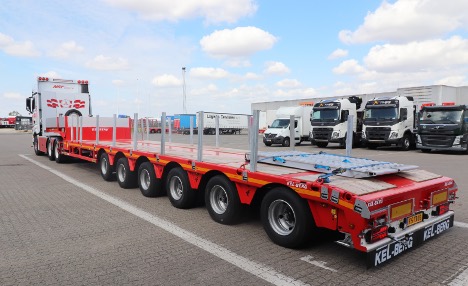 Shipping-virksomhed sendte en vognmand til Hedensted for at hente udtrkstrailer