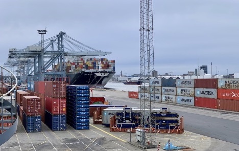 Containerterminal fr landstrm med 50 procents sttte fra EU