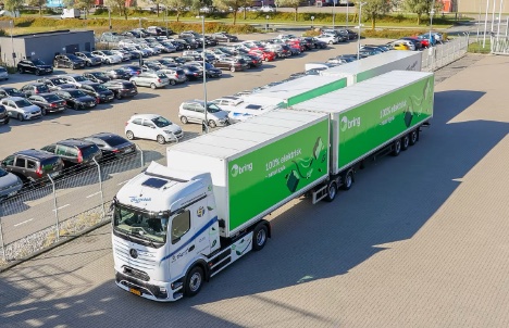 Grænseoverskridende pakketransport er blevet elektrisk