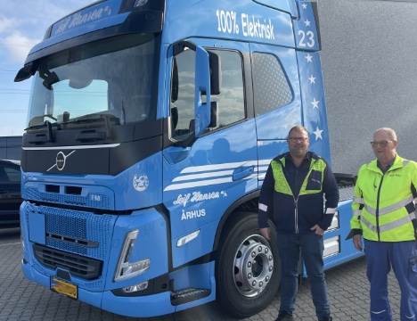 Fragtmand i Aarhus har fået en elektrisk trækker