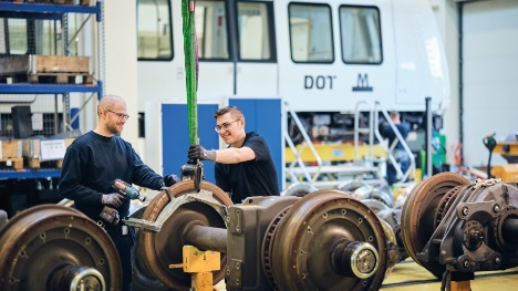 Metrotog har rundet �n million kilometer