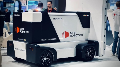 �resundshavn tester reng�ringsrobot til containere