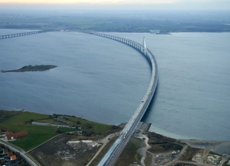 Den nye Storstrømsbro er klar til de første trafikanter til februar