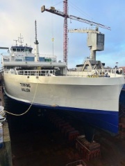 Ny el-f�rge f�r l�ngere ophold p� v�rft i Svendborg