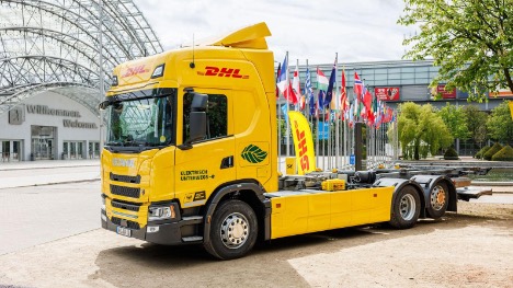 Batteri-elektrisk lastbil med diesel generator levede op til forventningen
