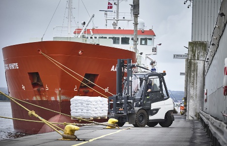 Cementproducent skifter dieseltrucks ud med elektriske