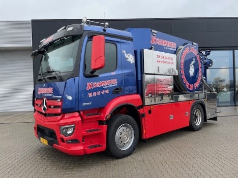 Slamsugerbilen har en stjerne i front