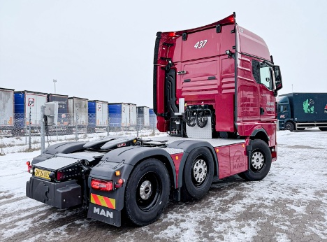 Vognmand har fået trækker med twinsteer