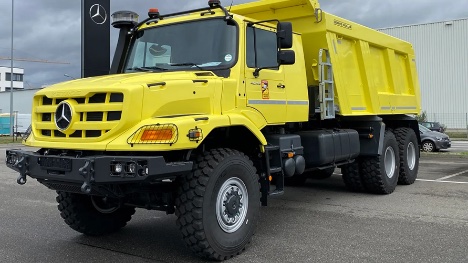 Tysk lastbilproducent har særligt off-road-køretøj med på svensk messe