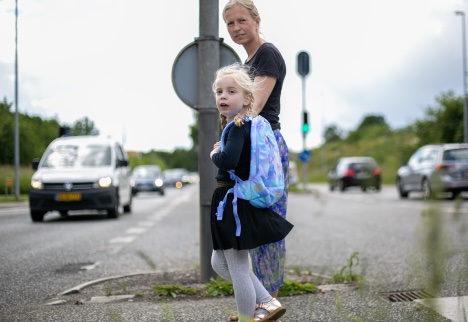 For�ldrene �nsker selvtransporterende b�rn - hver fjerde bliver k�rt i skole